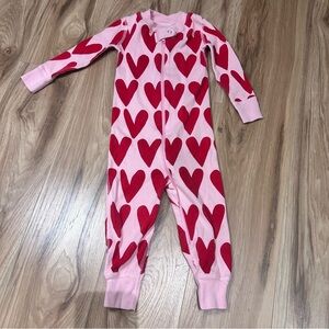 Hanna andersson heart pajamas 18-24 months
